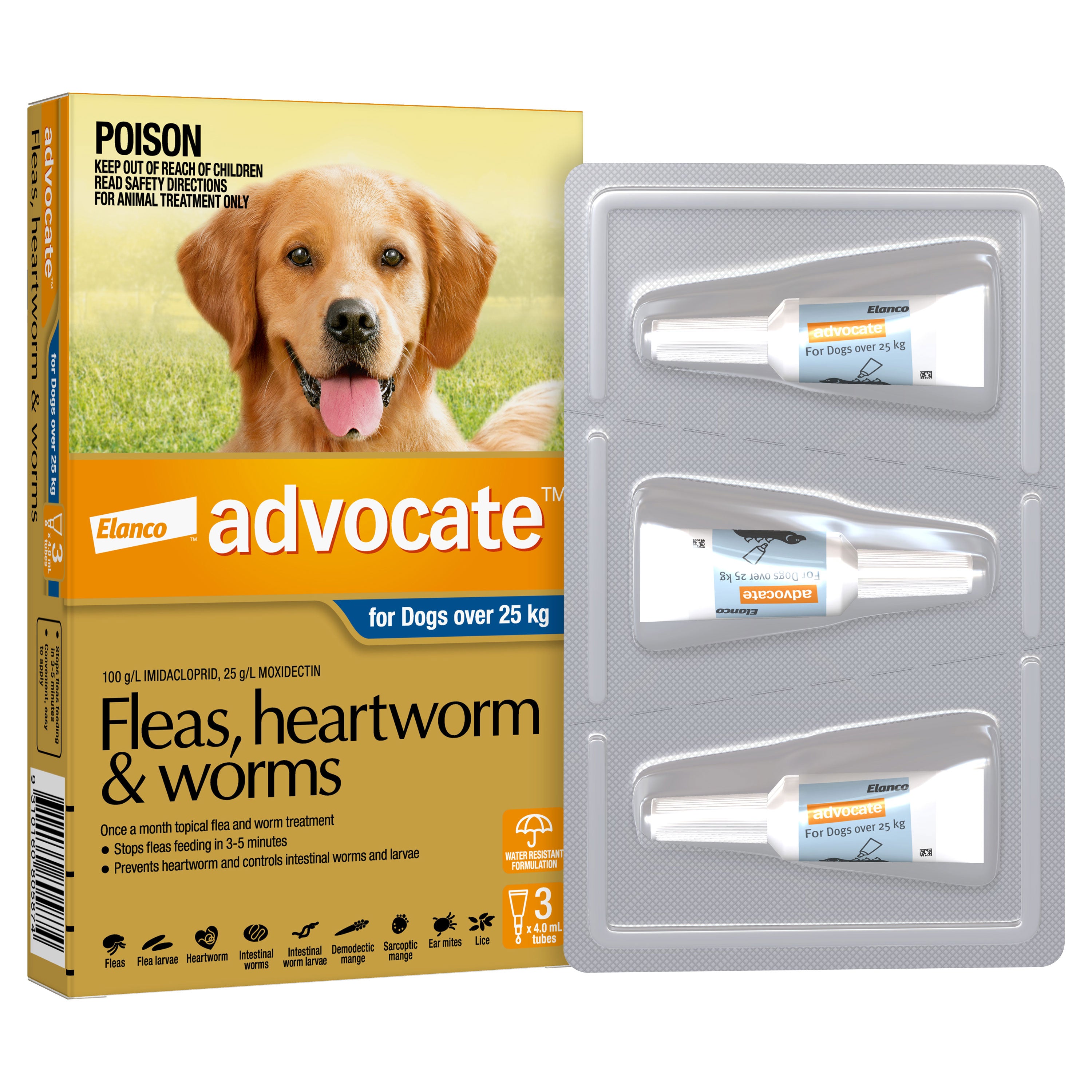 what does advocate do for dogs