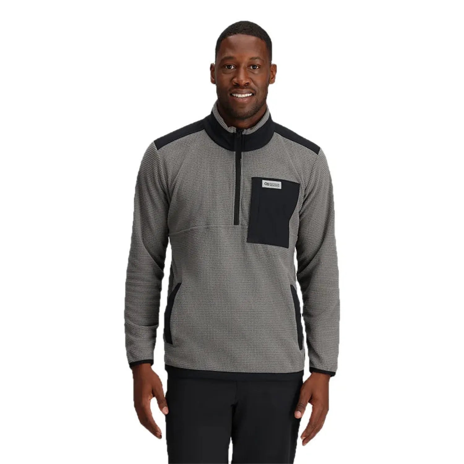 Image of M's Trail Mix Quarter Zip Pullover