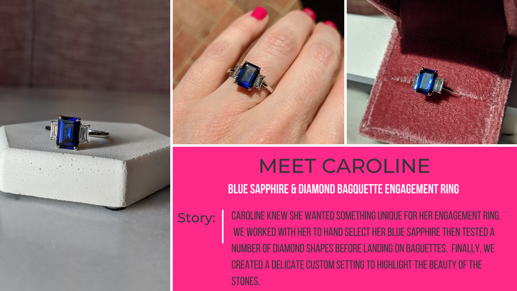 Campbell + Charlotte Jewelry C+C Custom Customer Stories
