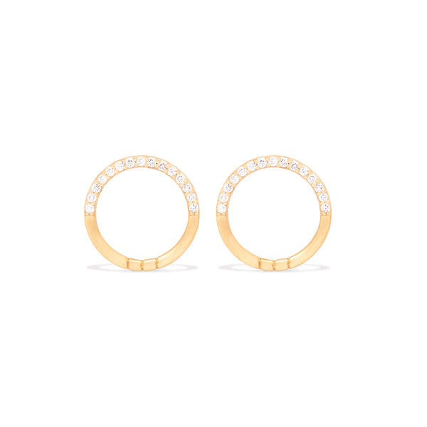 The Edge Mini Link Stud Earring – Campbell + Charlotte