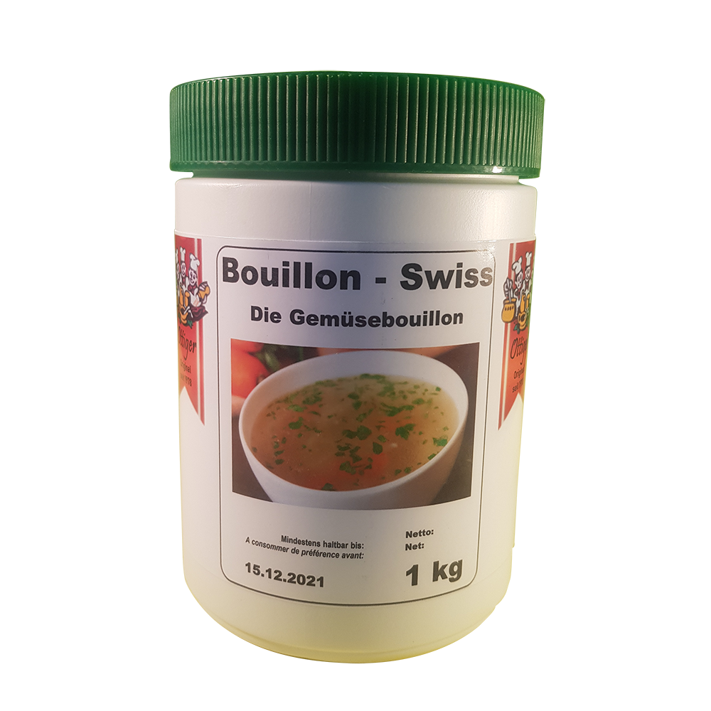 Gemüsebouillon (Bouillon Swiss) – Ottiger Gastro + Food AG