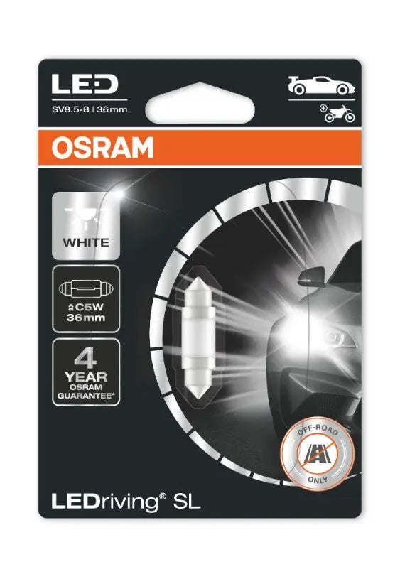 C5W (36 mm) LEDriving SL White 6000K 12V Blister 1 st. OSRAM - Samsuns Group