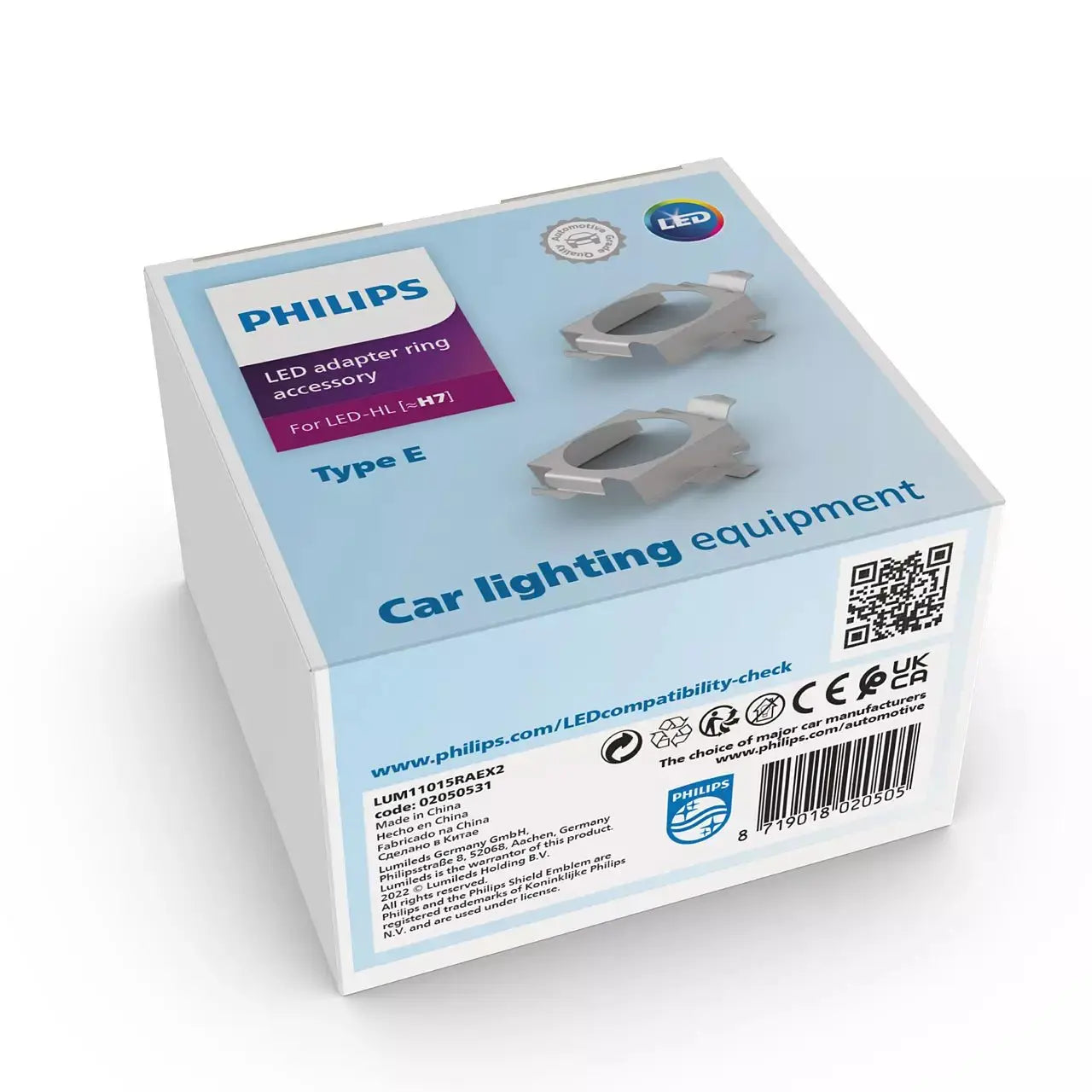 LED Connector rings [~H7] Type E - Zubehör für LED Pro3021/Pro3022 2 St. Philips - Samsuns Group