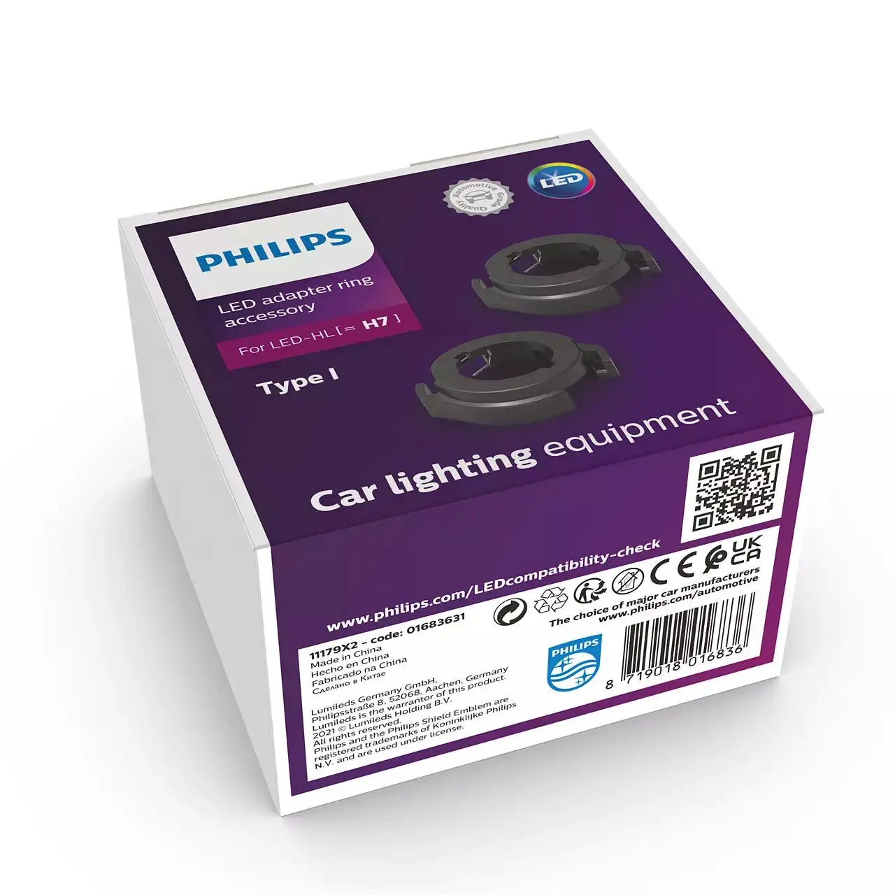 LED Connector rings [~H7] Type I - Zubehör für LED HL 2 St. Philips - Samsuns Group