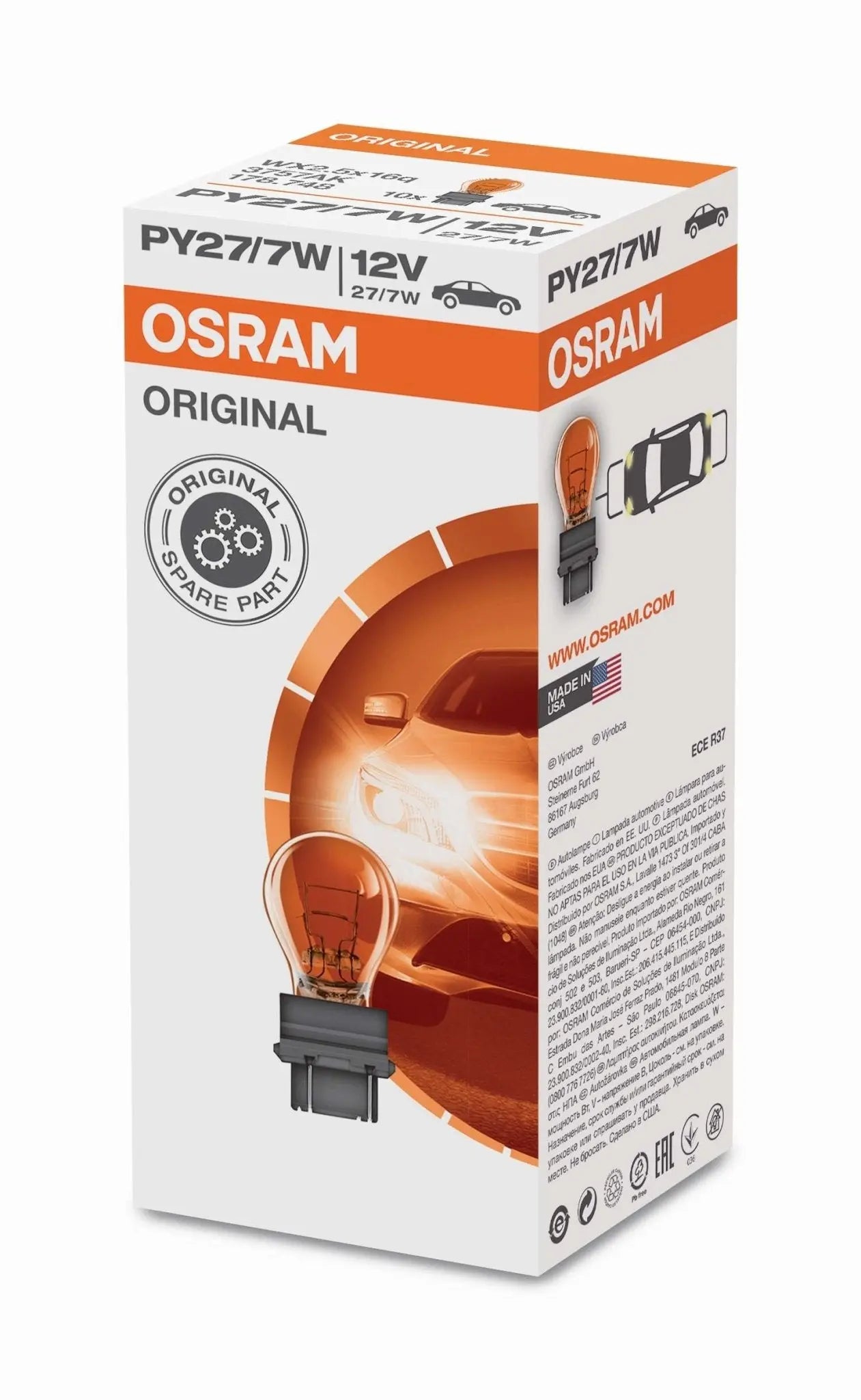 PY27/7W 12V Faltschachtel Original OSRAM - Samsuns Group