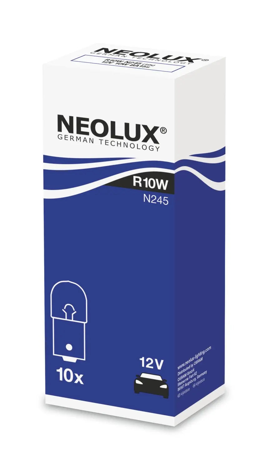 R10W 12V 10W BA15s 1St. NEOLUX - Samsuns Group