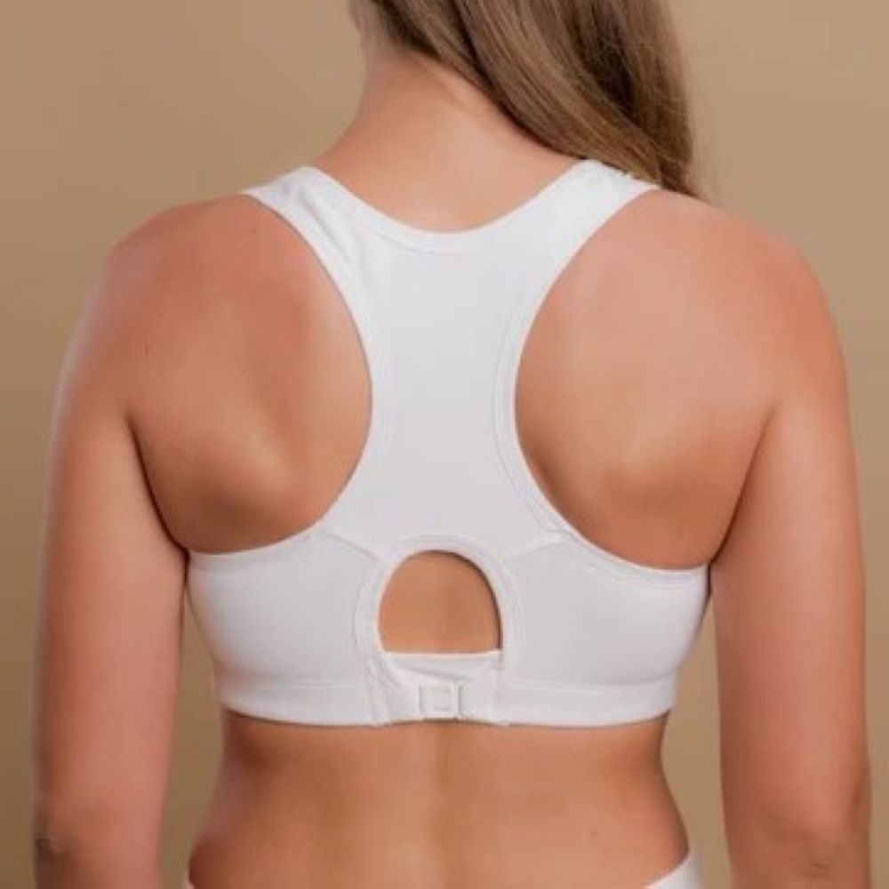 Cottonique Women's Hypoallergenic Side-Tie Bra Made from 100% Organic  Cotton (42C, Natural) at  Women's Clothing store