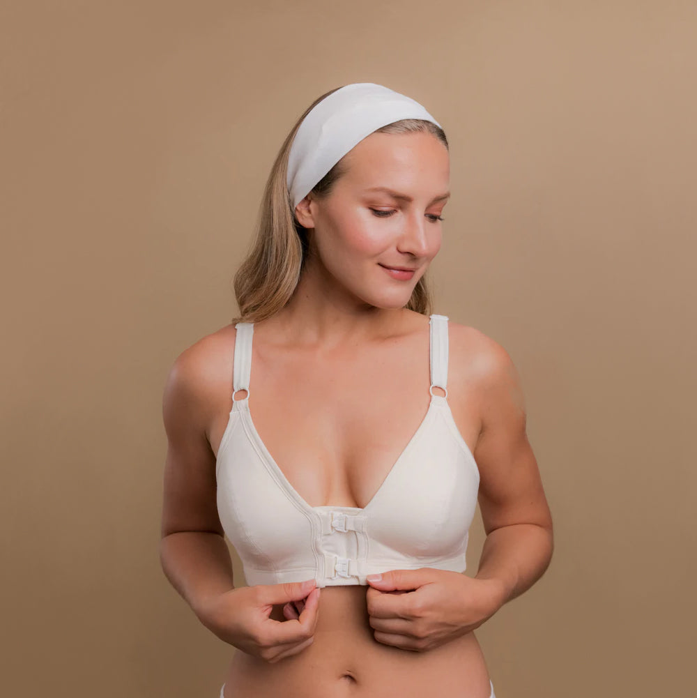 Tie Front Bra - 100% Organic Cotton – Eczema Clothing