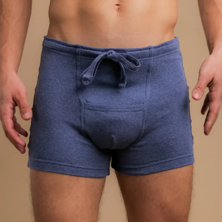 Remedywear Men's Boxer Briefs, Jock Itch, Allergy, Eczema Relief Underwear  with Soothing Fibers, Tencel and Zinc (Gray, S) 