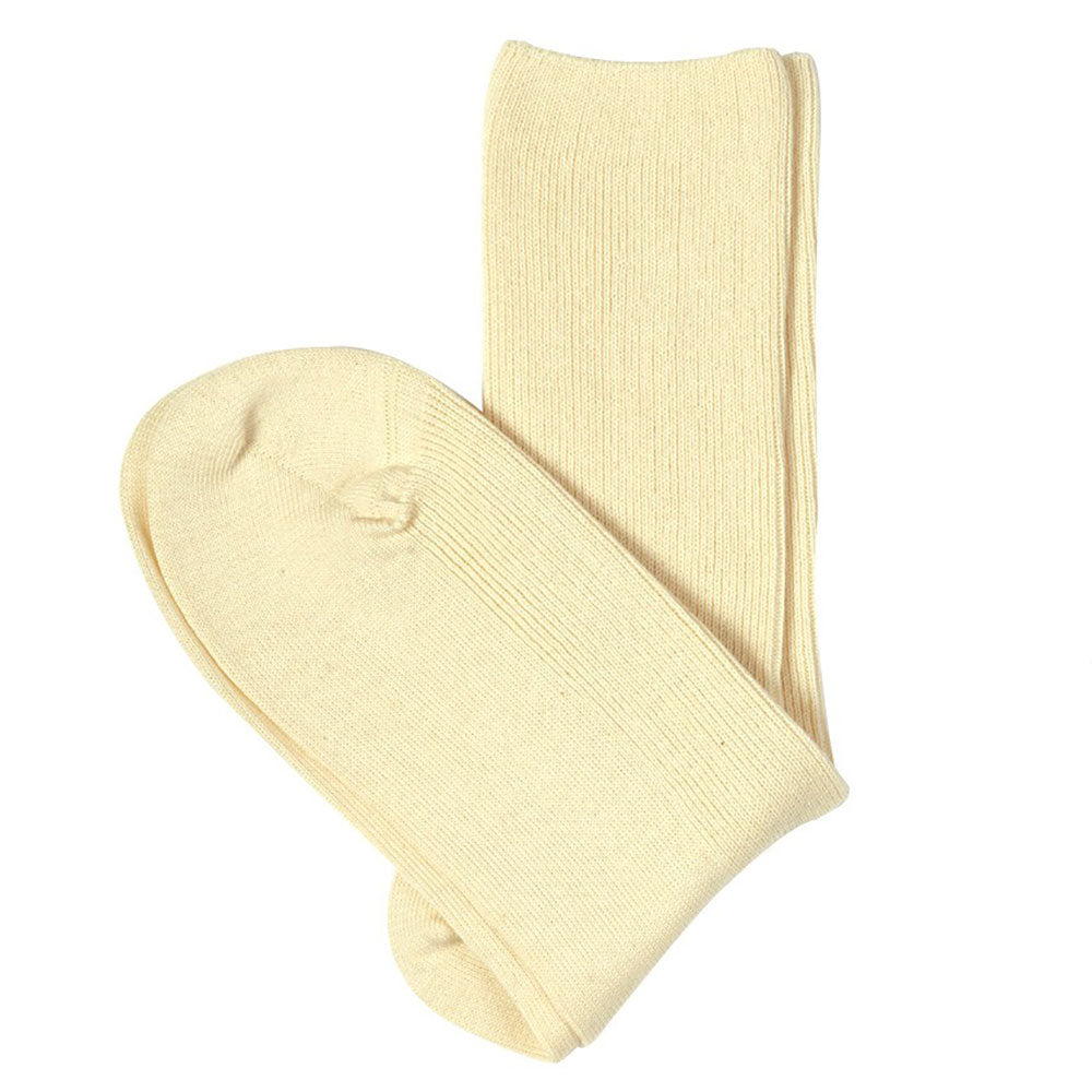No Elastic 100% Organic Cotton Socks | Pure Cotton Comfort