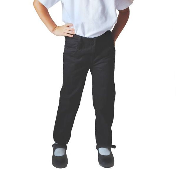 Boys Slim Fit School Trousers Organic Cotton  Eczema Clothing