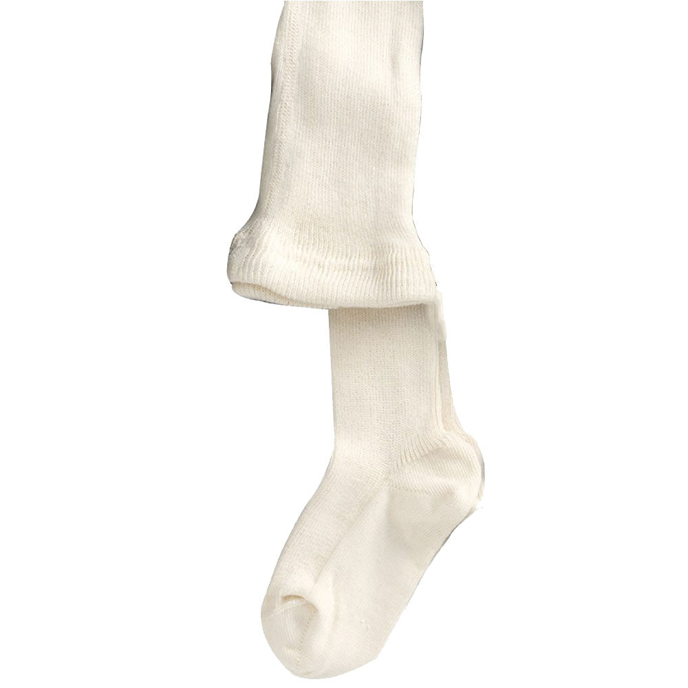 100% Organic Cotton Tights Ribbed | Pure Cotton Comfort