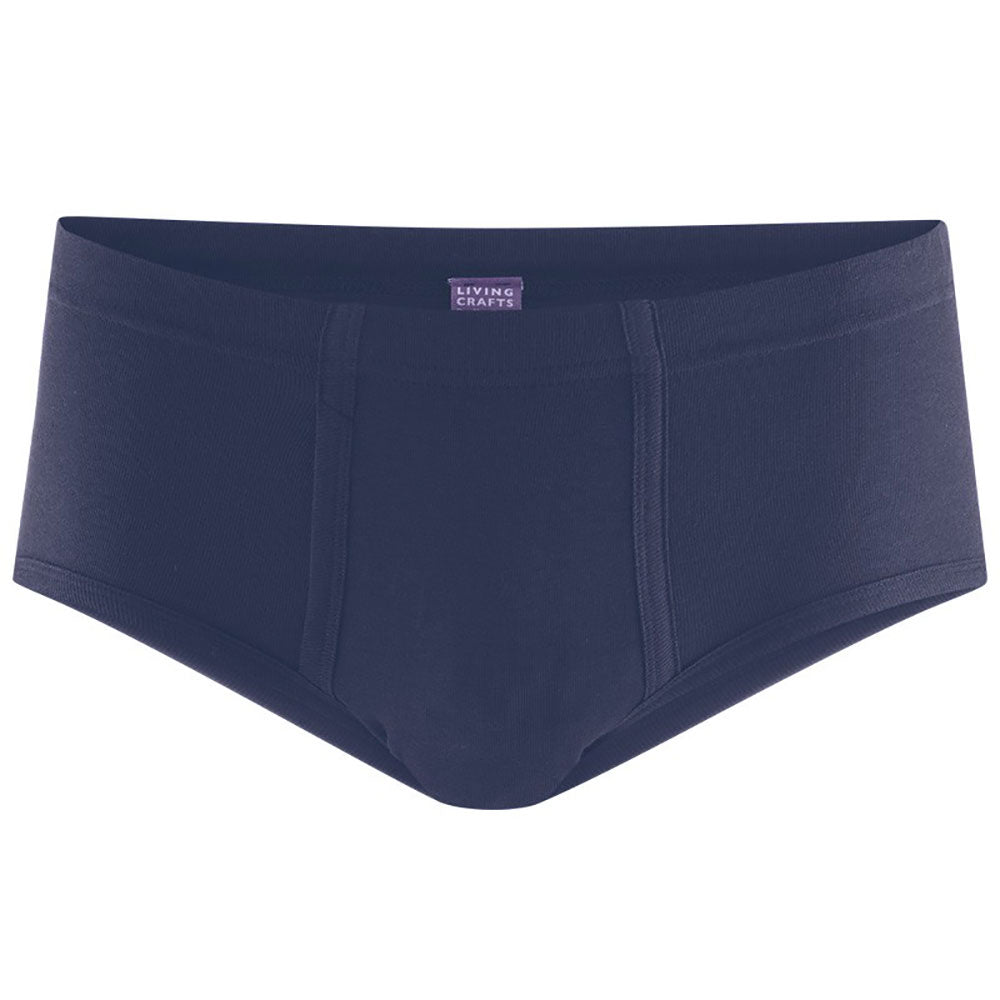 Mid-Rise Briefs - 100% Organic Cotton Small / Black