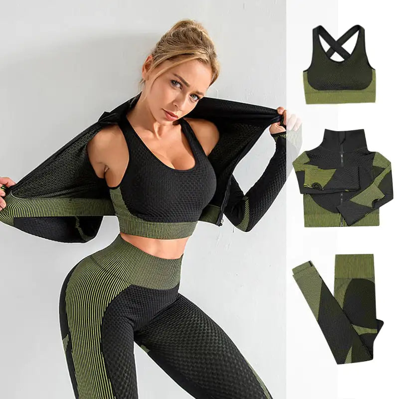 3 piece activewear set