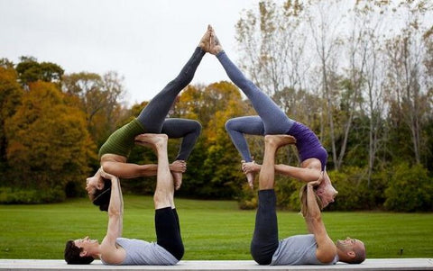 4 person yoga poses