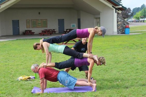 4 person yoga poses