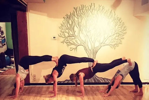 4 person yoga poses