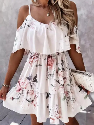 Pink Floral Dress