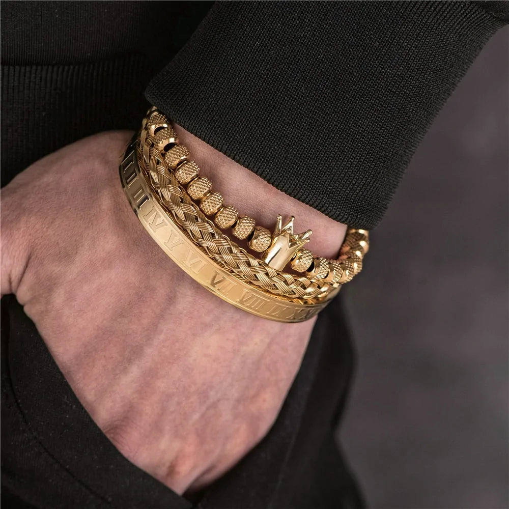 Gold Bracelets For Men