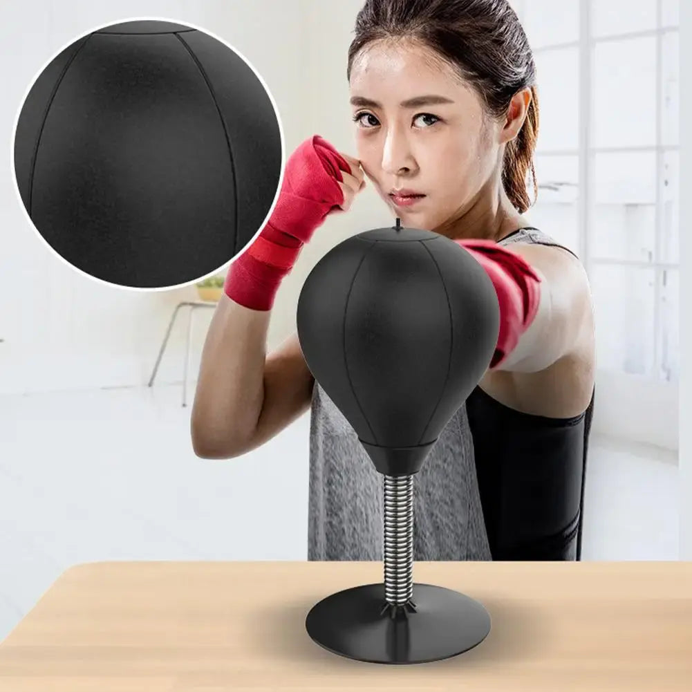 Desk punching bag