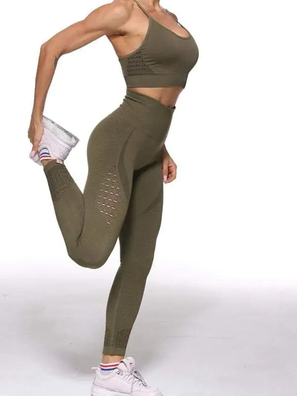 Leggings With Mesh