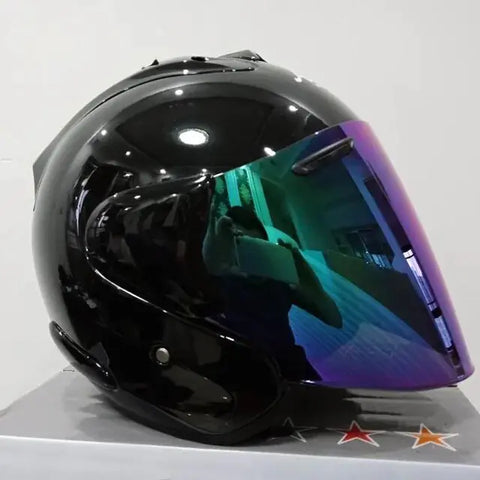 half motorcycle helmet