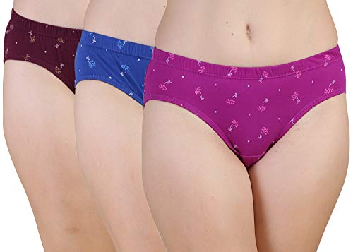 M 2xl Cotton Panties For Women Floral Briefs Ladies Print