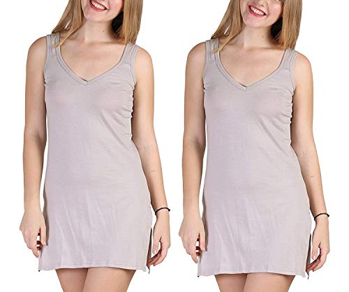 BLAZON Women's Cotton Hosiery Selfie Midi Slip Combo Pack of 2 (Availa –  blazon.clothing