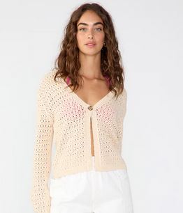 OPEN KNIT CARDI