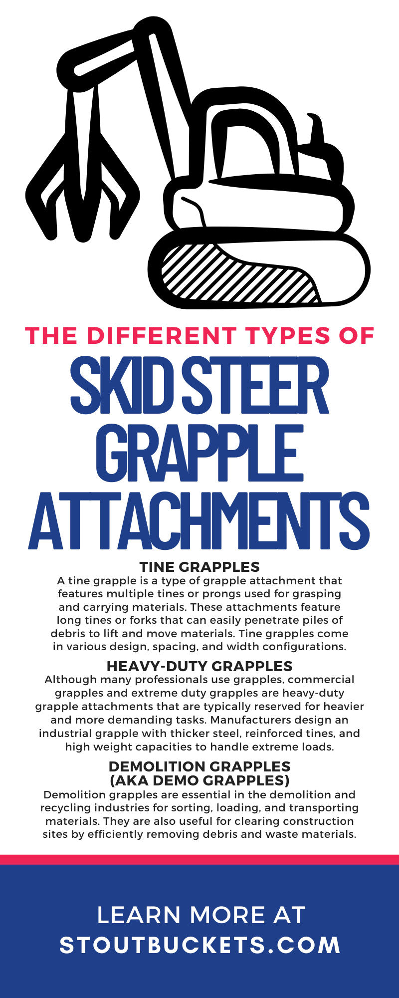 The Different Types of Skid Steer Grapple Attachments
