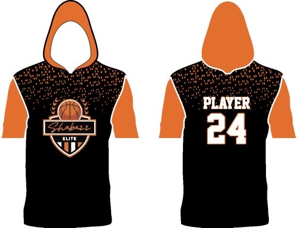 Sublimated basketball shooting shirt