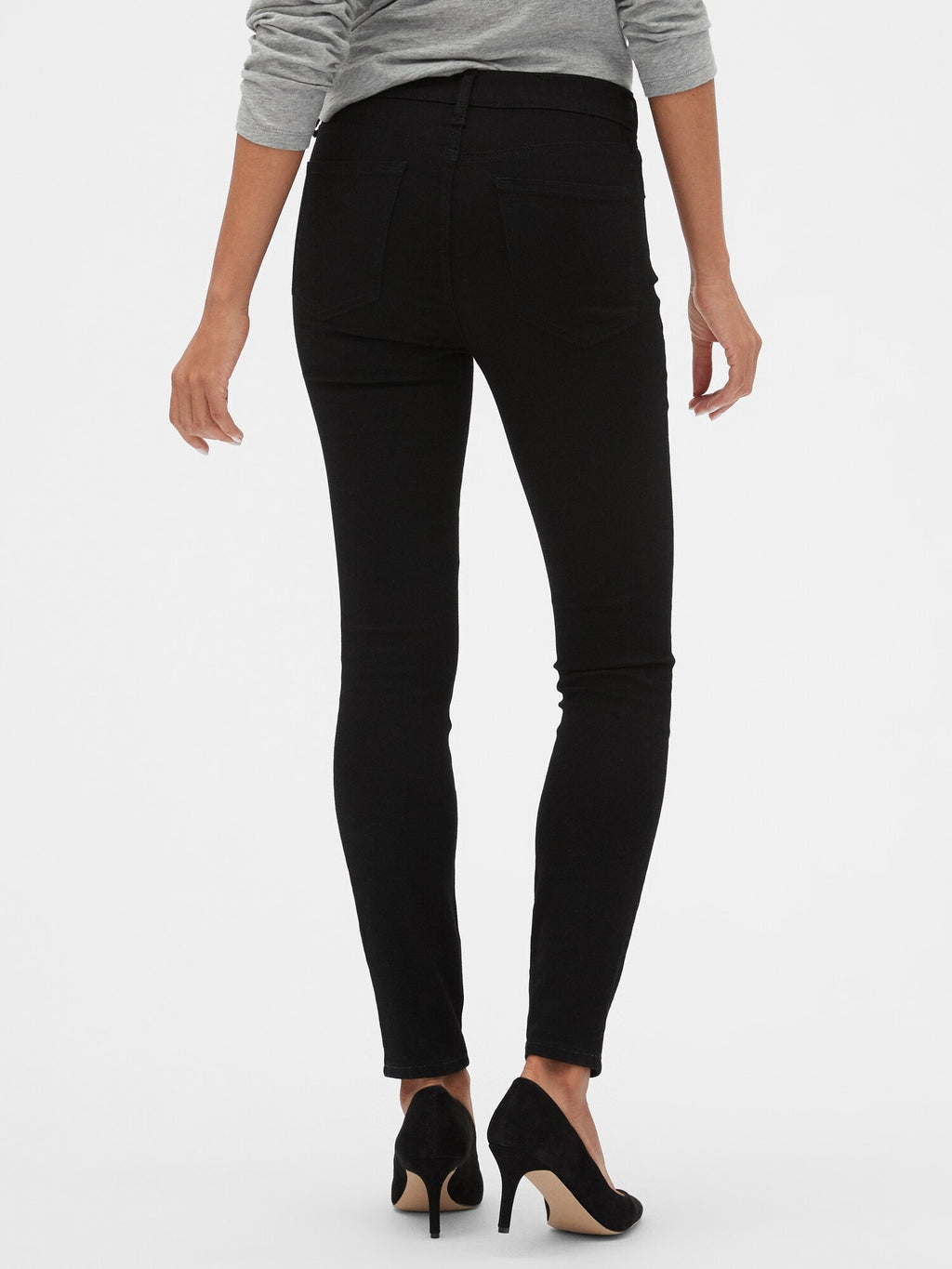 Gap - Gap High Rise Legging Jeans - Black Wash - ₡ 26.395,00
