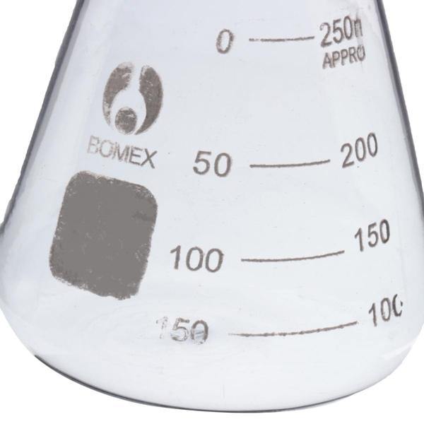 250ml Graduated Narrow Mouth Glass Erlenmeyer Flask Conical Flask 294 Mrslm 5448