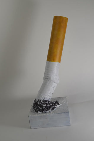 Mary Gagler, "Crumpled Cigarette" SOLD