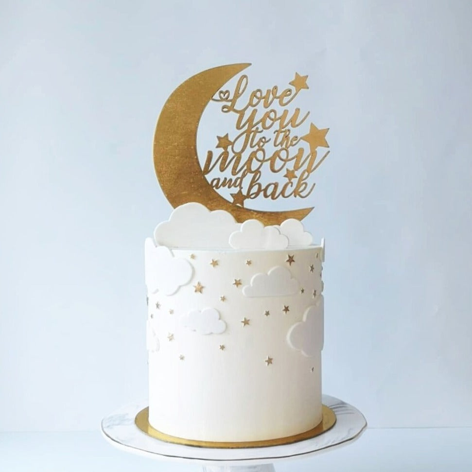 Free Free 99 Love You To The Moon And Back Cake Topper Svg SVG PNG EPS DXF File
