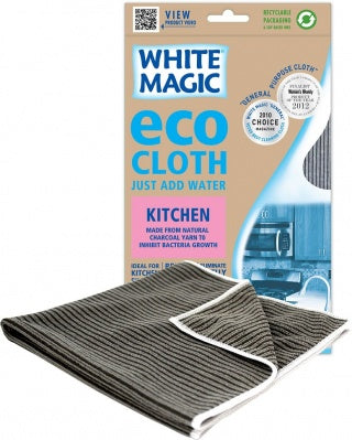 NEW WHITE MAGIC ECO CLOTH DISH DRYING MAT 40 x 45cm Absorbent Dish