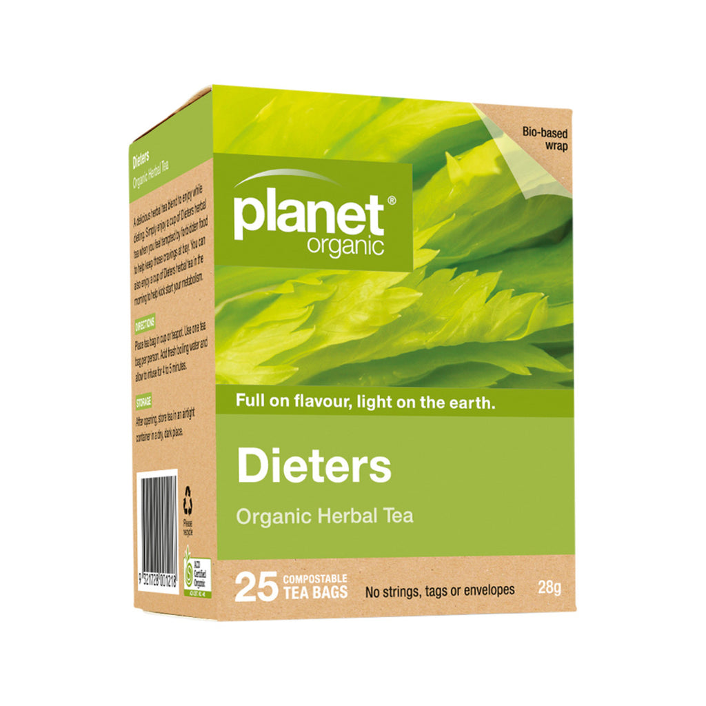 Nutri-Leaf Dieter's Slim Tea Regular Herbal Tea 30 Bags - $13.00 – Natural  Health Organics