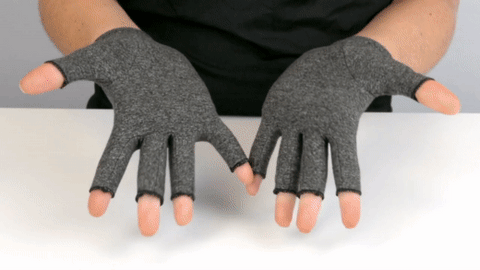 Anti Arthritis Gloves (1 Pair). Therapeutic and medical compression gloves  hand pain relief – Stuck At Ho.me