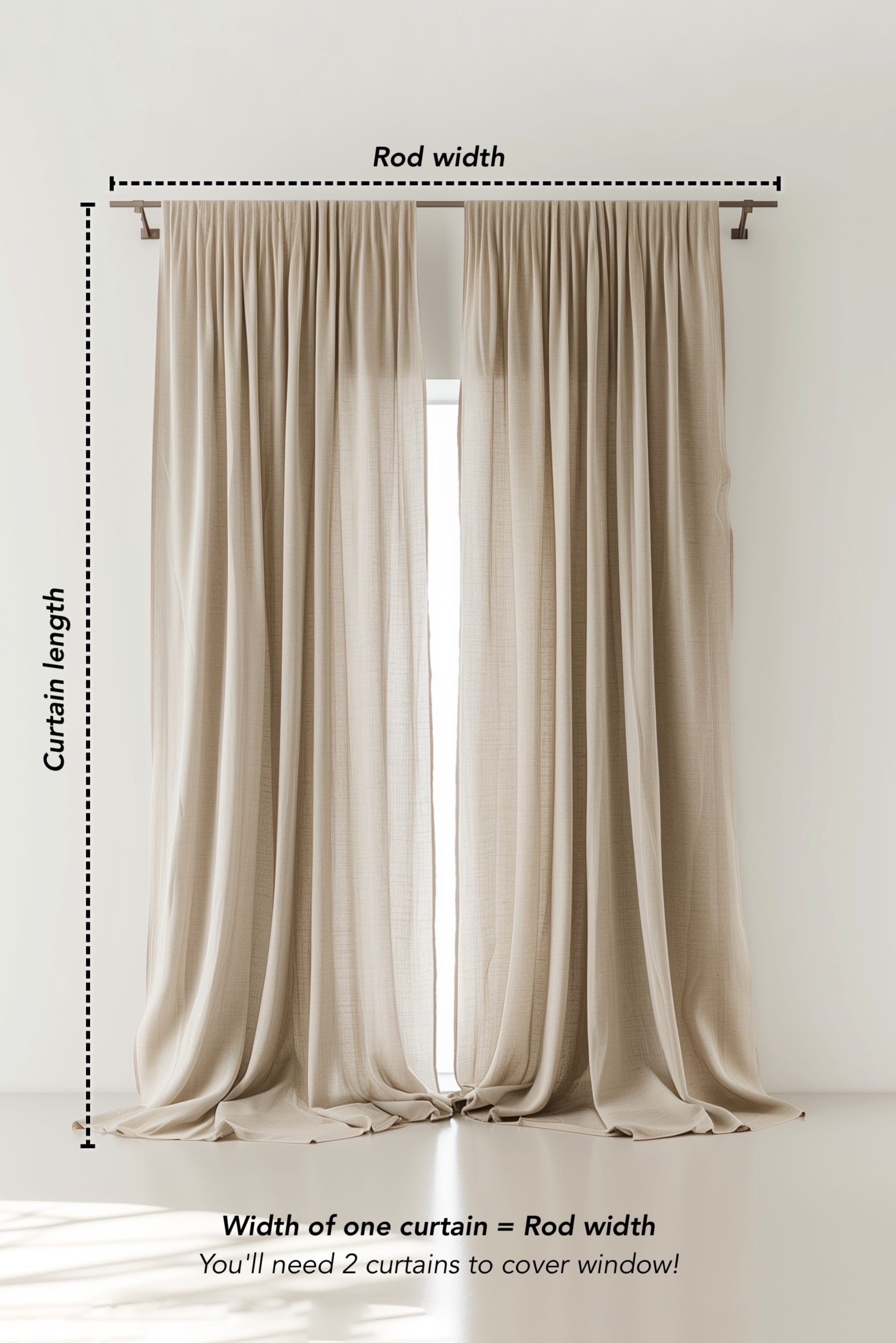 custom size curtains