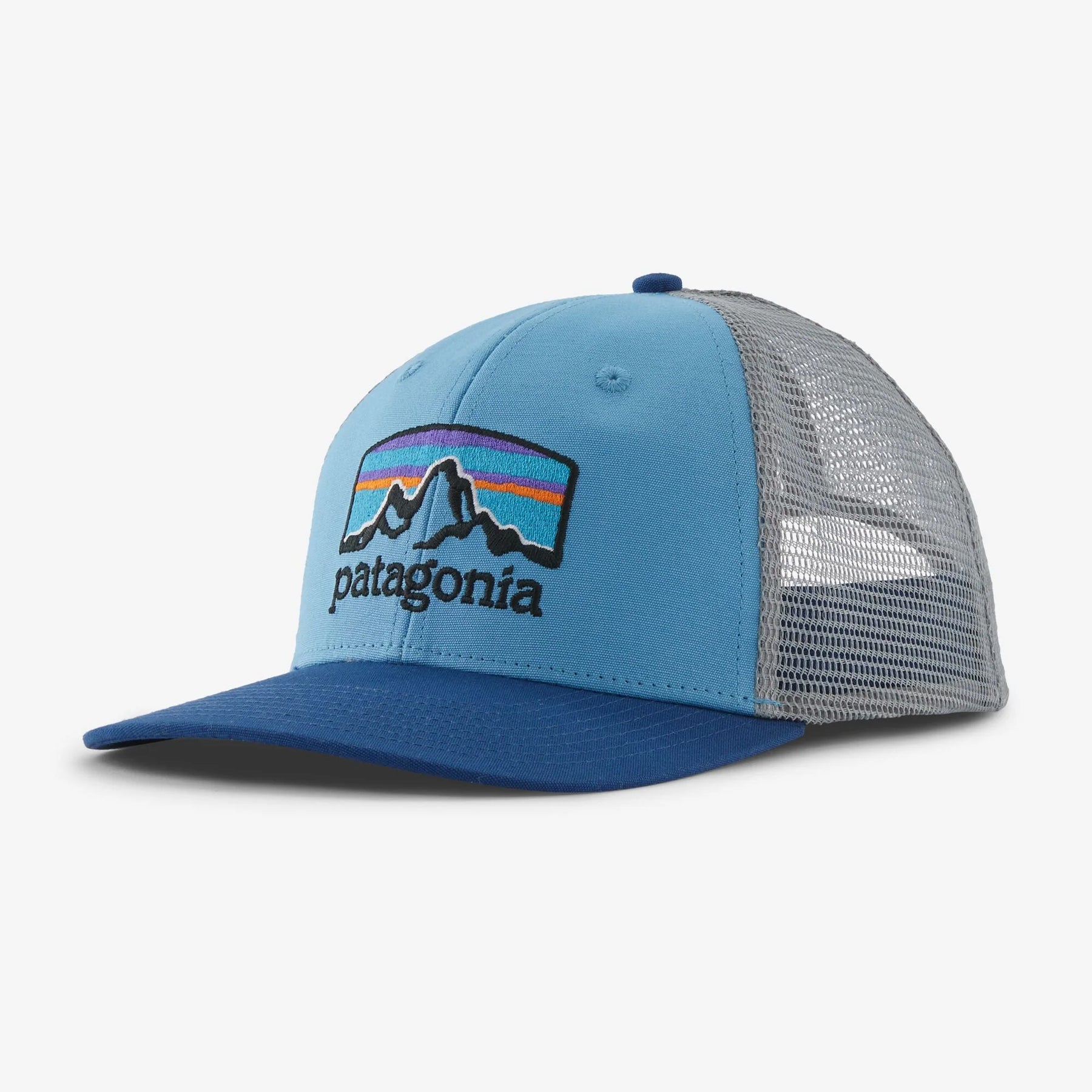 Redington Fly Fishing Quick Drying Nylon Long bill Hat Cap light blue  Adjustable 