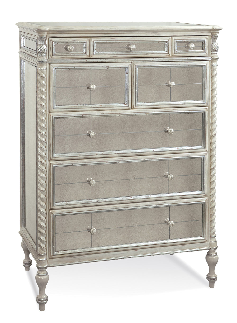 Leighton Mirrored Dresser Vanity Mirror Co