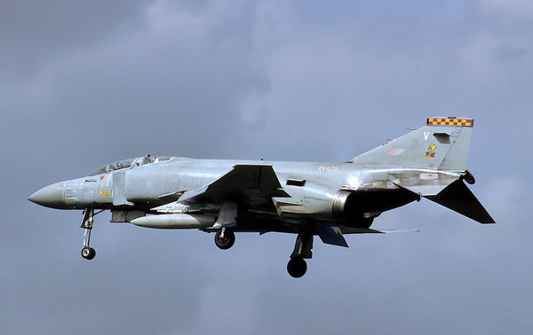92 Sqn Phantom Landing at RAF Wildenrath on 6 August 1985