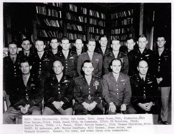 Commanding officers of the Fighter Groups of the 8th Air Force in 1944