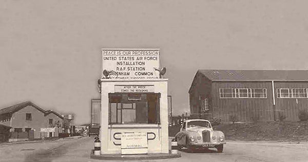 Gate to RAF Greenham Common during 1961