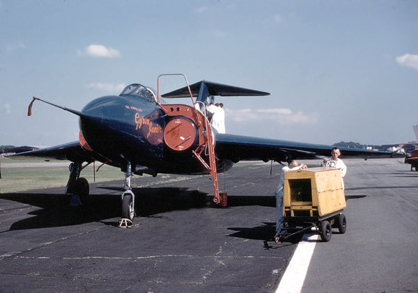 A test Gloster Javelin at Farnborough