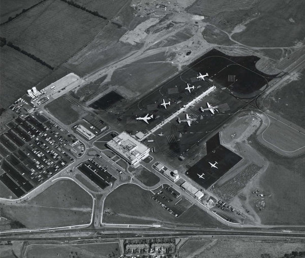 Newcastle Airport in 1972