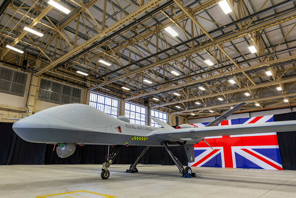Protector MQ-9B Aircraft was delivered to RAF Waddington 30 September 2023