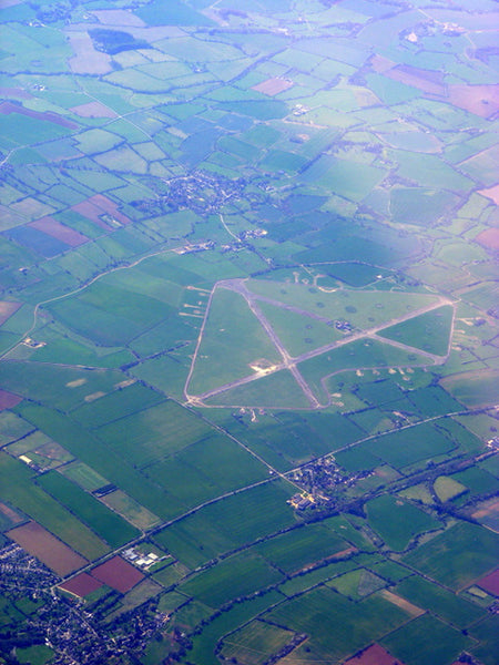 Aerial view of RAF Barford St John during 2011