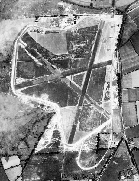 Aerial photograph of RAF Churchstanton (as it was known then) 26 June 1942