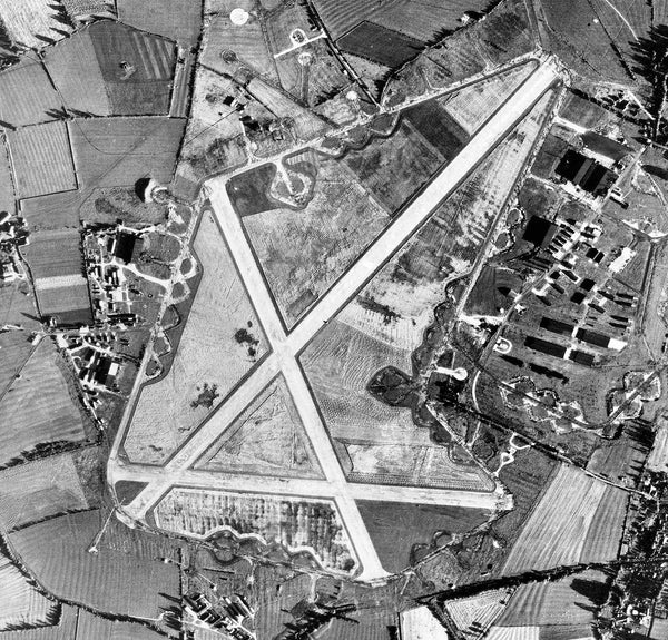 Aerial View of RAF Grove 6 September 1946